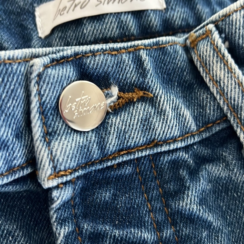 Betro Simone high rise button fly jean size 30 - Picture 5 of 10